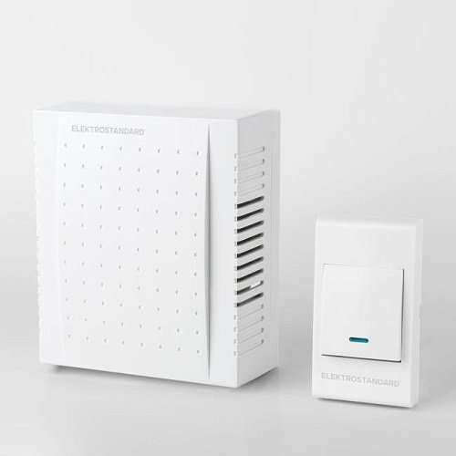 Дверной звонок Elektrostandard DBQ26 DBQ26M WM 1M IP44 Белый