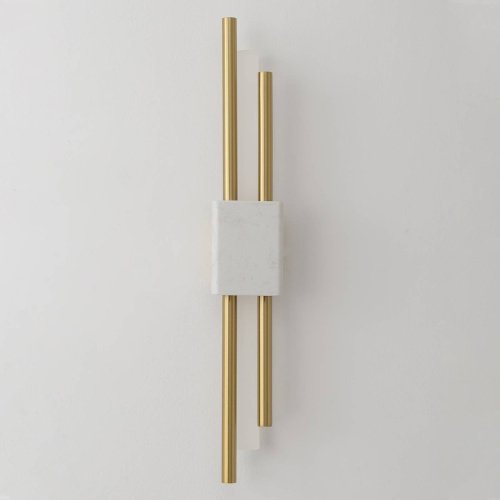 CARTA AP6W LED WHITE/BRASS Настенный светильник Crystal Lux Carta CARTA AP6W LED WHITE/BRASS