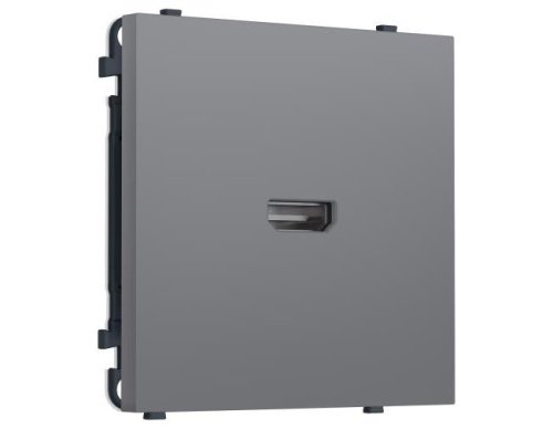 MS874030 MS874030 Комплект механизма розетки HDMI 2.1 SIGMA Платиново-серый Мягкое касание 30V/900MS 4K-120HZ 8K-60Hz QUANT PRO (SP8740, PR223)