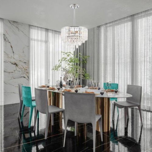 375509/6/300/390 CR Люстра на штанге Arte Milano Sorrento-5509 375509/6/300/390 CR