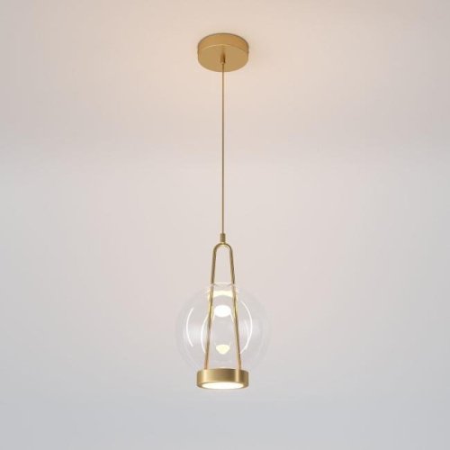 Светильник подвесной Eurosvet Frasco 50267/1 LED латунь