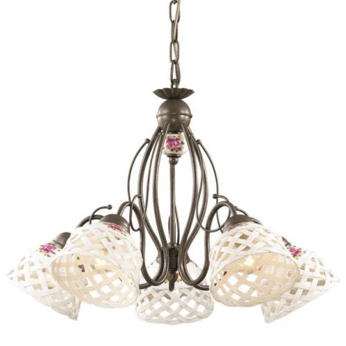 Люстра подвесная с цветочками Vela 2560/5 Odeon Light