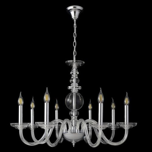 ARABESQUE SP8 CHROME Подвесная люстра Crystal Lux Arabesque ARABESQUE SP8 CHROME