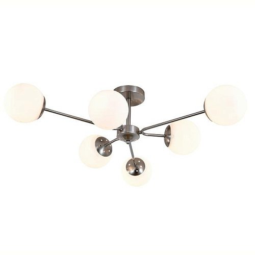 ES0000069 Потолочная люстра 150008/6R E27*60W Satin nickel Roshe Escada ES0000069
