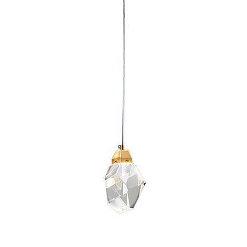 9701P/1 brass Светильник подвесной Delight Collection Crystal rock II 9701P/1 brass
