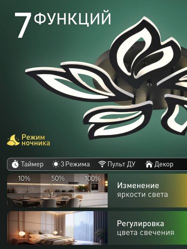 Потолочная люстра Natali Kovaltseva Sand Ii LED LAMPS 85002