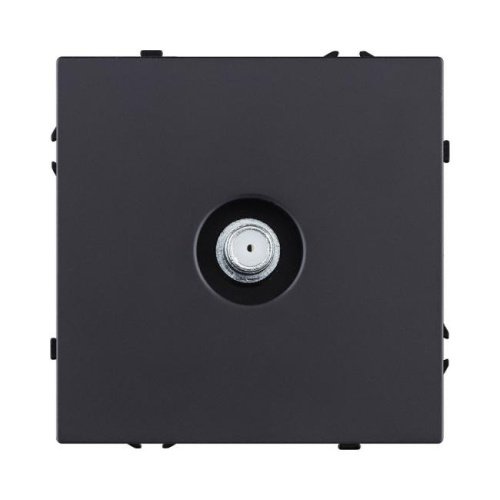 Розетка TV, черный матовый Kollinger Eclipse EC-020BK