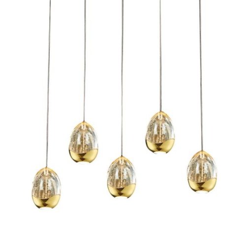 Светильник подвесной Delight Collection Terrene MD13003023-5B gold