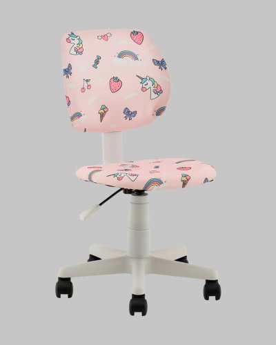 Компьютерное кресло Stool Group ЛОЛО 5256D-W Sweet