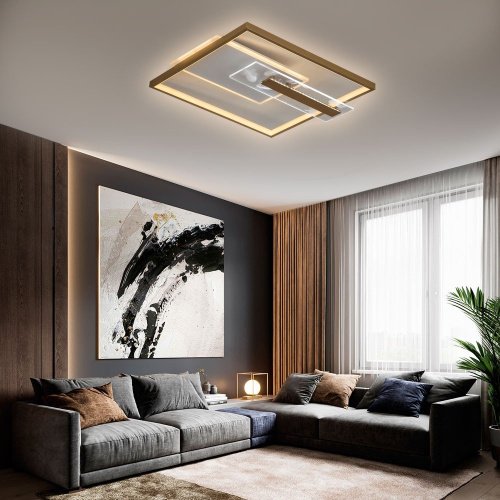 L1045-500 GD Потолочная люстра L LED4U L1045-500 GD