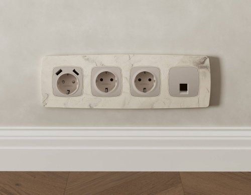 Розетка Ambrella Volt OMEGA MO372005