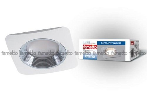 Встраиваемый светильник Fametto Vernissage DLS-V102 GU5.3 WHITE+CHROME