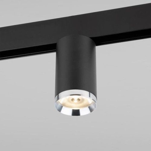 Slim Magnetic R06 Трековый светильник 10W 4200K Ringe (черный/серебро) 85506/01 Трековый светильник Elektrostandard Slim Magnetic Slim Magnetic R06 Трековый светильник 10W 4200K Ringe (черный/серебро) 85506/01