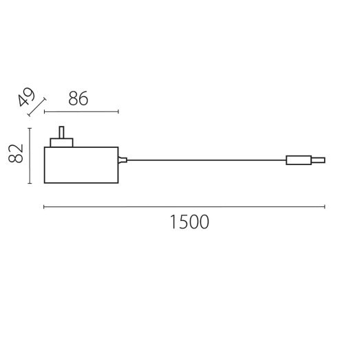 Блок питания 24V (в розетку) д/светильников Linea 48W Lightstar Lightstar 506005