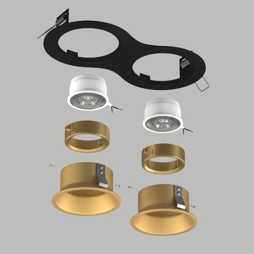 Комплект со светильником Lightstar Domino D6270303GMOD