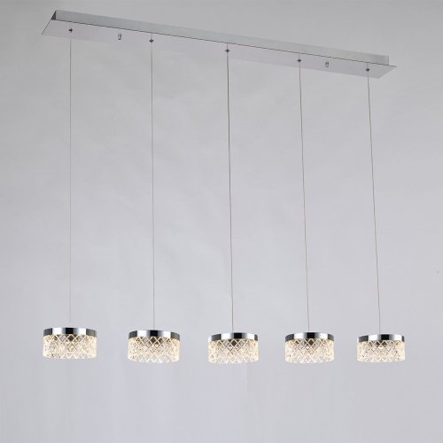 Светильник подвесной Delight Collection Diamond cut MD21020075-5B chrome