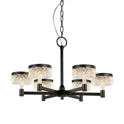 MD21020075-6A matt black Подвесная люстра Delight Collection Diamond cut MD21020075-6A matt black