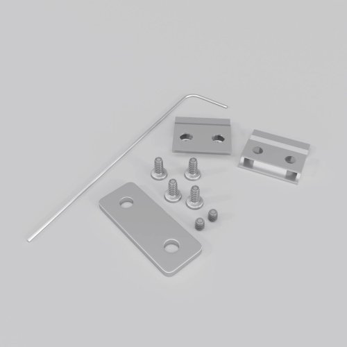 Комплект коннекторов для радиусного профиля Maytoni Заглушки и крепления для профиля ALM-3535R-3MT