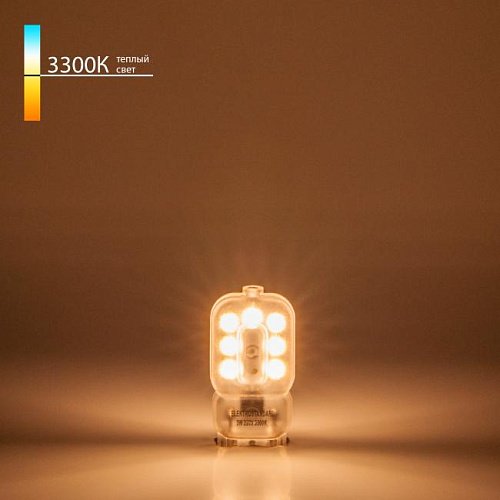 G9 LED 3W 220V 3300K (BLG906) Светодиодная лампа Elektrostandard G9 LED 3W 220V 3300K (BLG906)