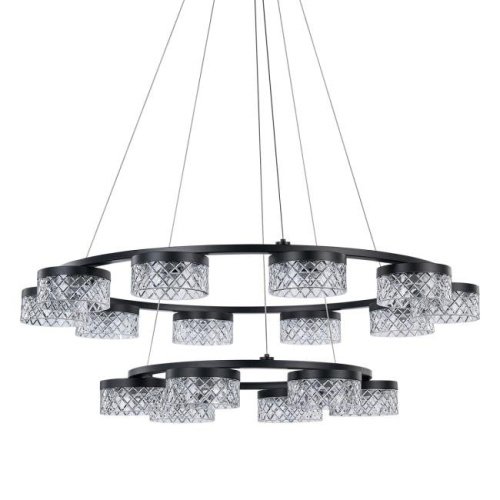MD21020075-16B matt black Подвесная люстра Delight Collection Diamond cut MD21020075-16B matt black