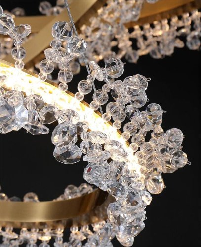 OMK8832-80+60+40 gold (D3339) Подвесная люстра Delight Collection MD-012 OMK8832-80+60+40 gold (D3339)