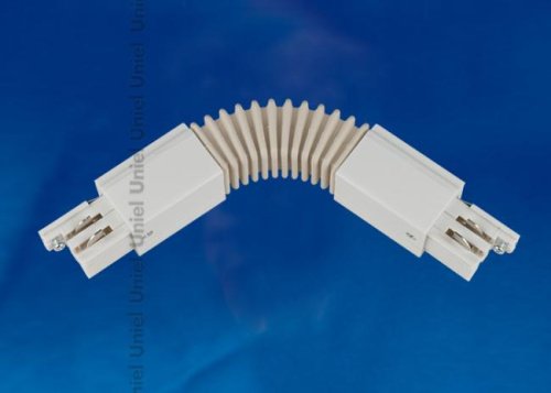 Коннектор для шинопровода Uniel UBX-A24 WHITE 1 POLYBAG