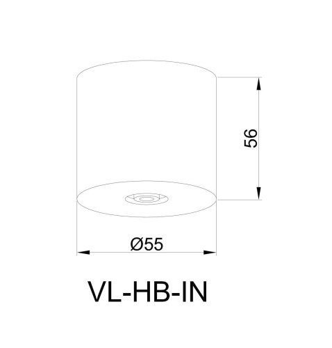 Накладная чаша для Villy 2.0 для встроенного драйвера, SWG LUMKER 00-00044078