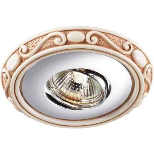 369728 Встраиваемый светильник с узорами Ceramic 369728 Novotech