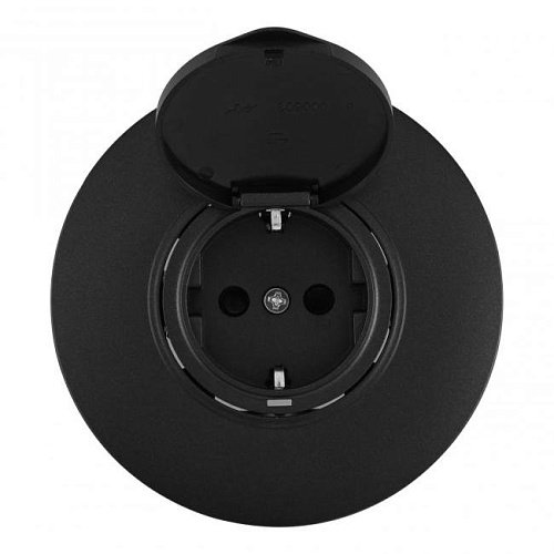 SET08-1-41-1 black Розетка Arte Milano Set08-1 SET08-1-41-1 black