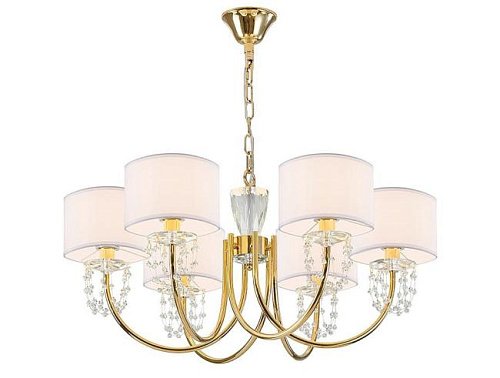4366/C new gold Подвесная люстра Newport Olivia 4366/C new gold