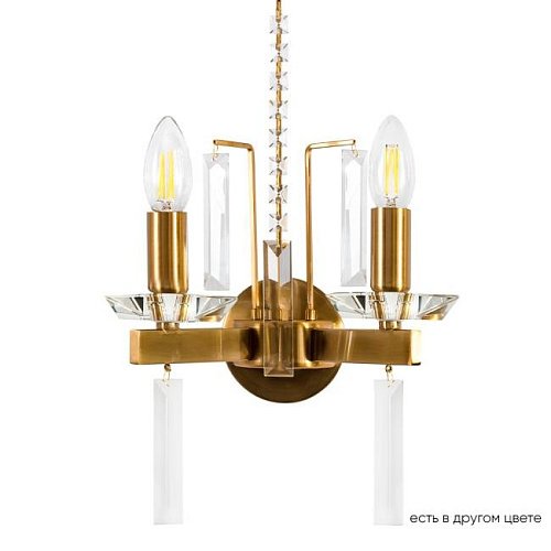 MARRON AP2 BRASS Настенное бра Crystal Lux Marron MARRON AP2 BRASS
