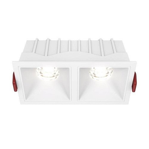 Встраиваемый светильник Maytoni Alfa LED DL043-02-10W4K-D-SQ-W