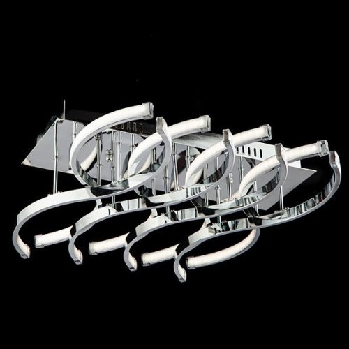 Потолочный LED светильник Eurosvet Plisse 90051/8 хром