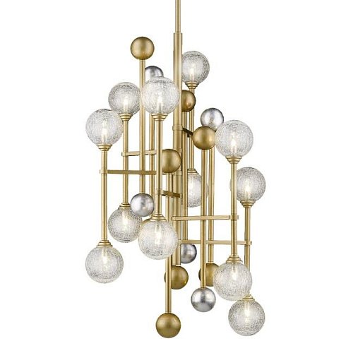 P68084-12 gold Люстра на штанге Delight Collection Fluxus P68084-12 gold