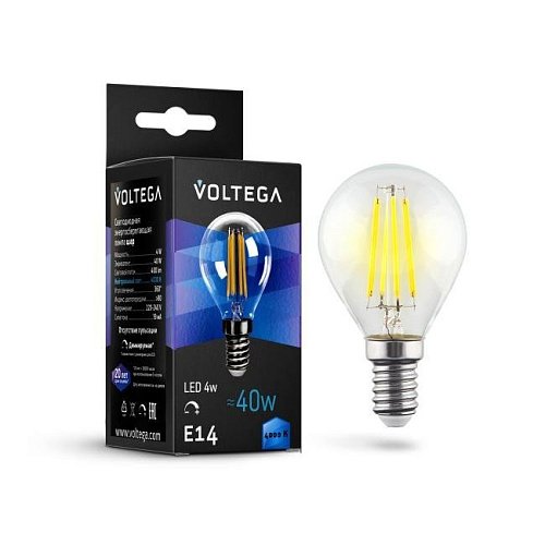 Светодиодная лампа Voltega Globe dim 5W 8465
