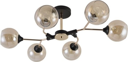 Потолочная люстра 01483-0.3-06 BK+FGD