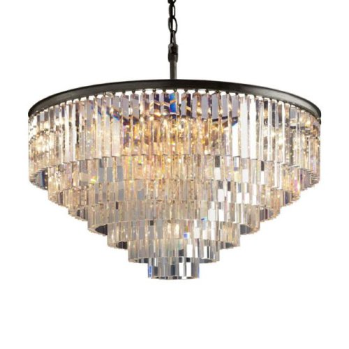 CH015-33-ABG Подвесная люстра 1920s Odeon Delight Collection CH015-33-ABG