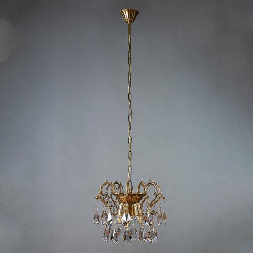 8888/3 CL AB Tear Drop Подвесная люстра Ambiente Alicante 8888/3 CL AB Tear Drop