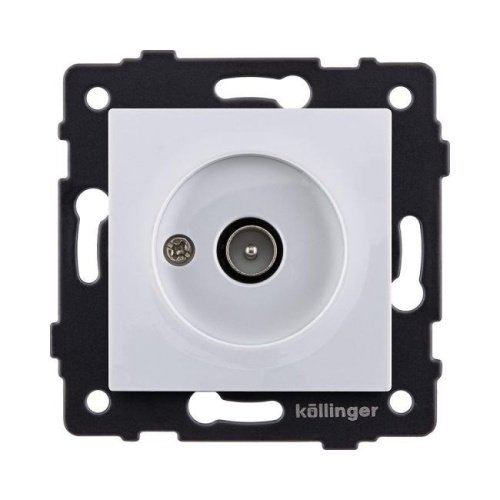 Розетка TV (папа), белый Kollinger REA-007WH для Aspekt, Eleganz, Reflex