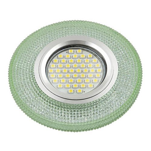 Встраиваемый светильник Fametto Luciole DLS-L142 GU5.3 GLASSY/GREEN