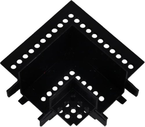 Коннектор угловой RL 06202 corner connector BK