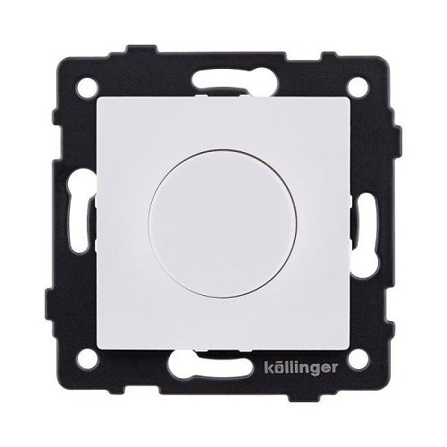 REA-048WM Светорегулятор для светодиодных ламп, проходной, 500W, белый матовый Kollinger REA-048WM для Aspekt, Eleganz, Reflex