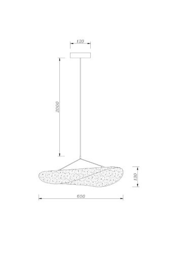Светильник подвесной Divinare Fiamma 5866/06 SP-19