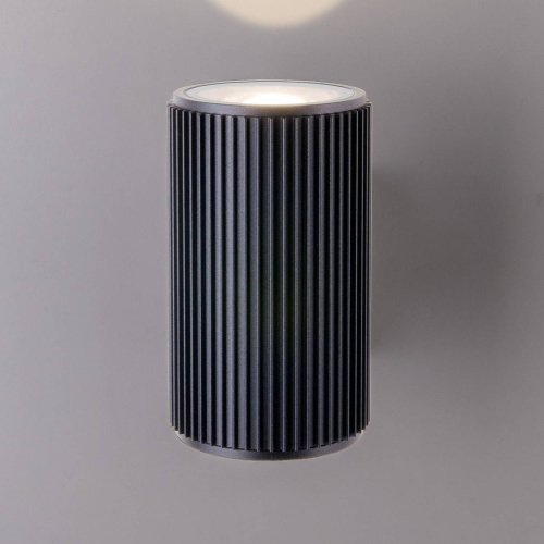 Уличный настенный светильник Elektrostandard Strict 1404 TECHNO Strict черный