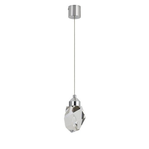 Светильник подвесной Indigo Cristallo V000133L 12053/1P Chrome