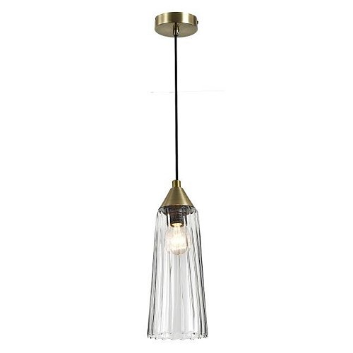 Светильник подвесной Indigo Campana V000507 13028/1P Brass