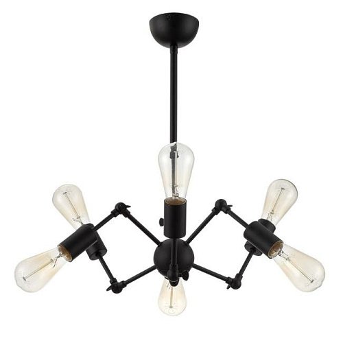 A9190LM-6BK Люстра на штанге Arte Lamp Roots A9190LM-6BK
