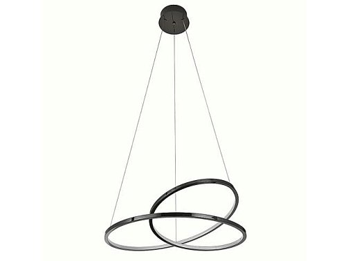 Подвесная люстра Newport Loren 15202/S black glossy