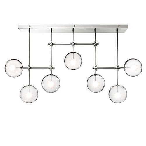 Потолочная люстра Delight Collection Globe Mobile KG0835P-7A chrome