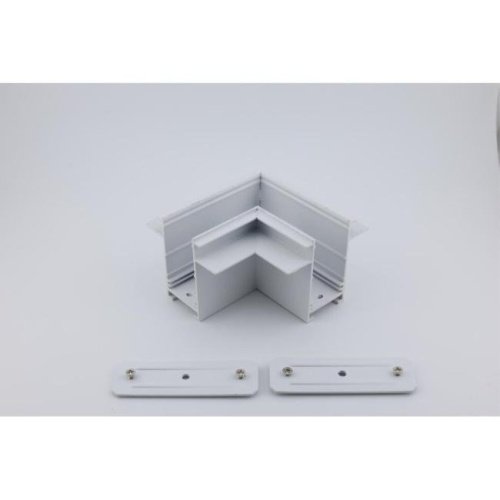 Трековый соединитель угловой плоский Magnetic track 220 Aployt APL.0285.10.01